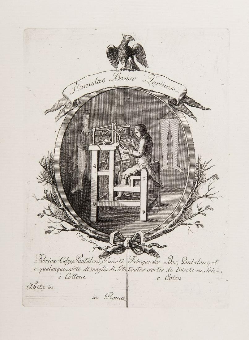 Italian Popular Print. Stanislao Bosiso Torinese.: Italian Popular Print. Stanislao Bosiso Torinese.Torino, Pozzi sculp., metà XVIII secolo.Acquaforte. Inciso di mm. 200x 150. Margini. Buon stato di conservazione.Rarissimo foglio volante. Iscrizi
