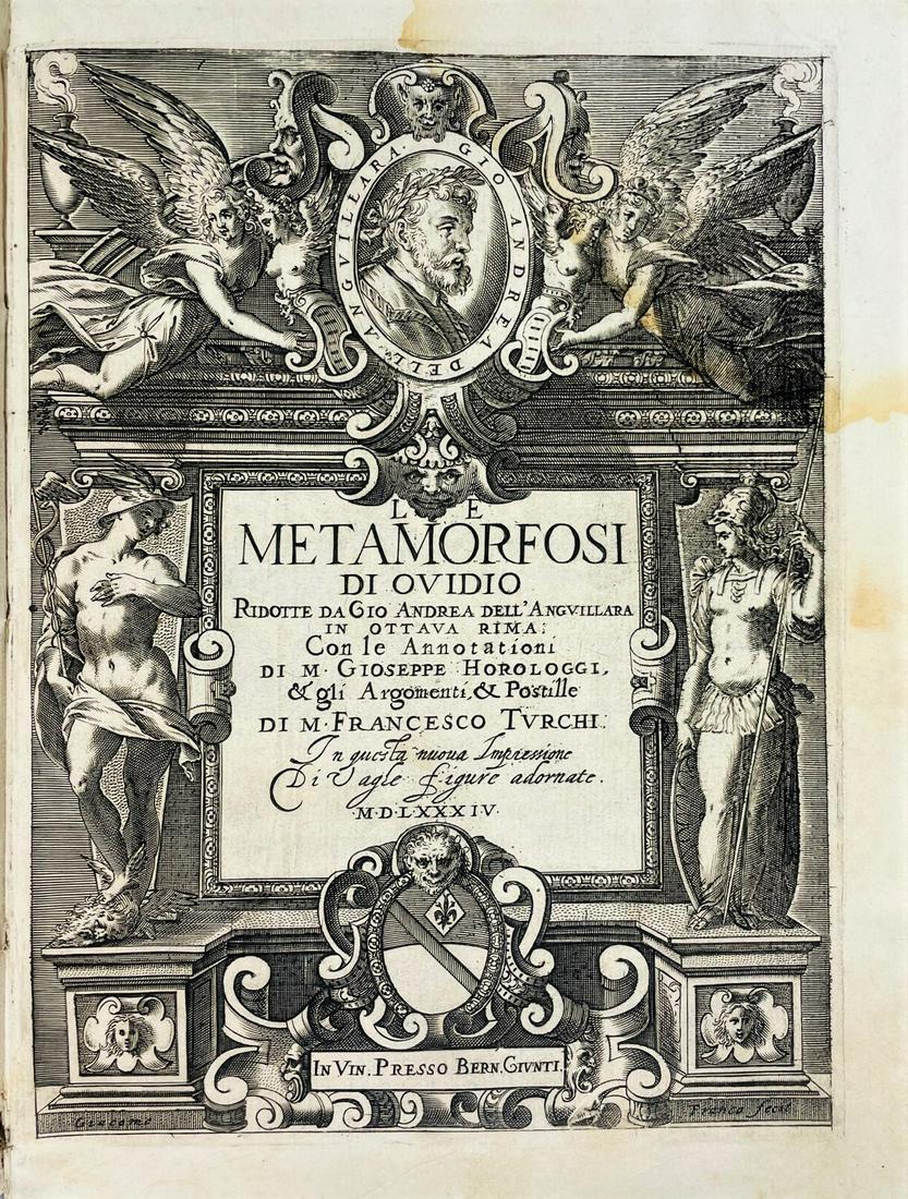 OVIDIO. Le Metamorfosi. (1 of 3)