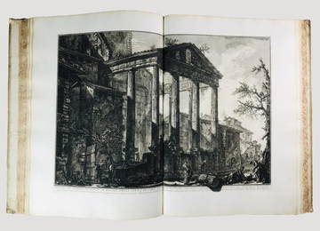 Architecture. PIRANESI. Lapides Capitolini &#8211; Antichit&#224; di Cora &#8211; Le rovine del