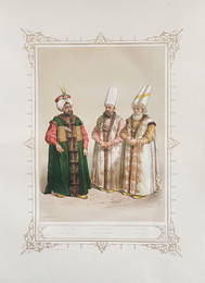 Ottoman Costumes. BRINDESI. Costumes turcs de Constantinople.