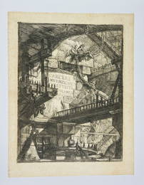 Complete series of Piranesi's Prisons. PIRANESI. Carceri. D'Invenzione di G. Battista Piranesi.
