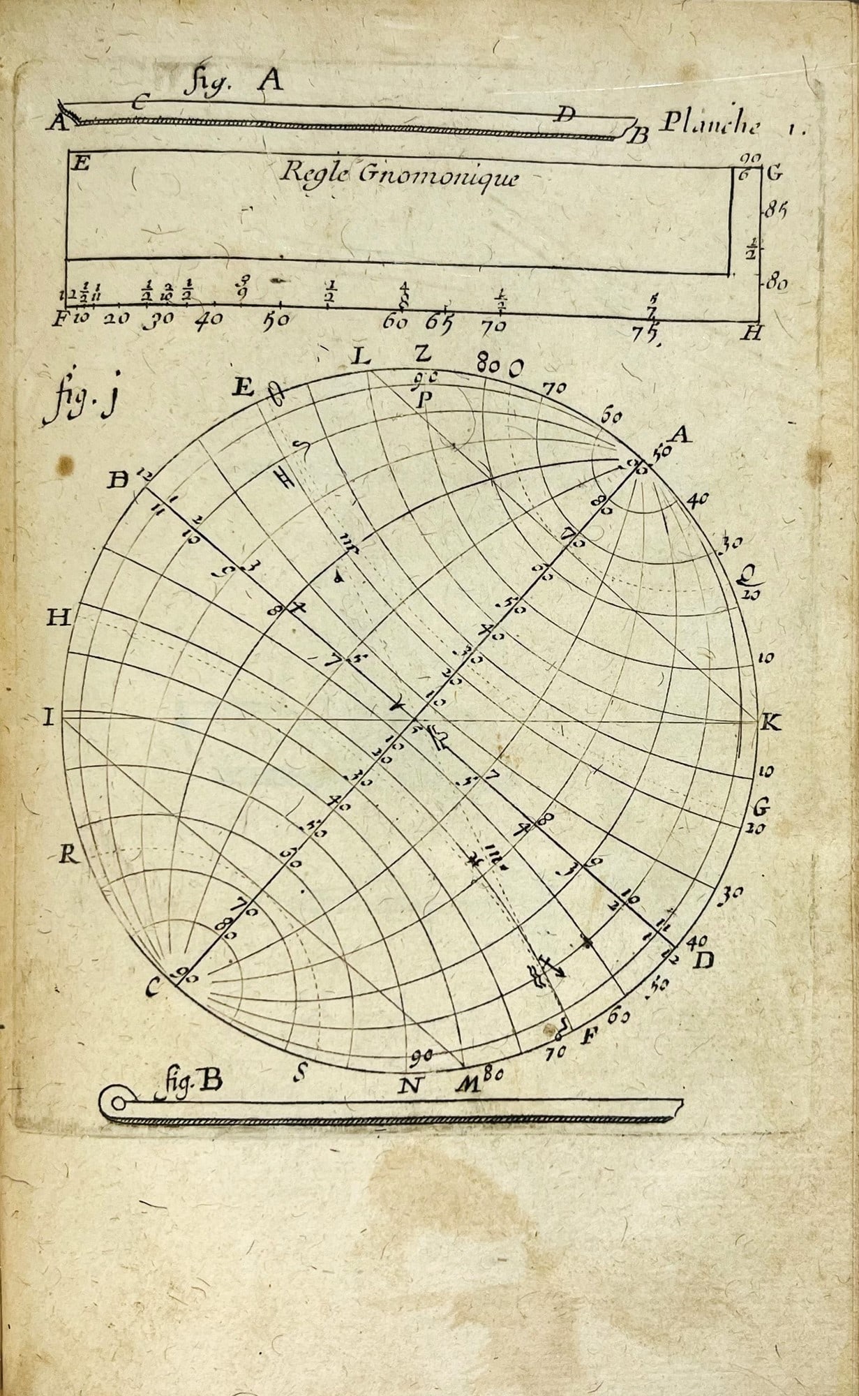 Astronomy, Gnomonics. DE SAINTE MARIE MADELEINE. Traite d'horlogiographie. (1 of 1)