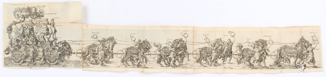 DÜRER - PIRCKHEIMER. Theatrum virtutis & honoris. (1 of 4)