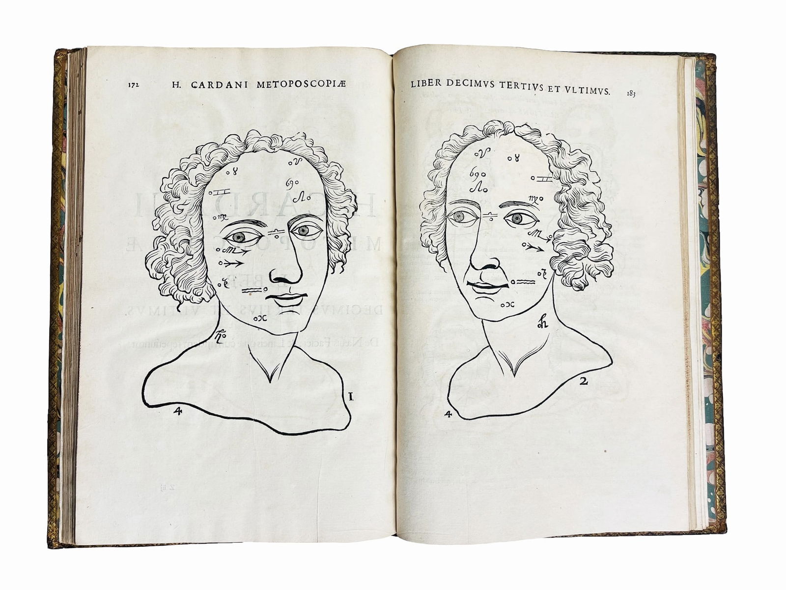 Divination. CARDANO. Metoposcopia libris tredecim. (1 of 1)
