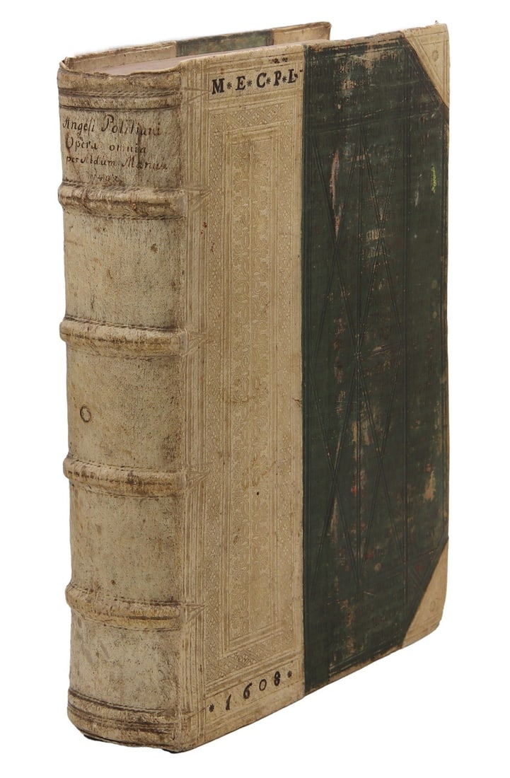 Aldine. POLIZIANO. Omnia opera. (1 of 3)