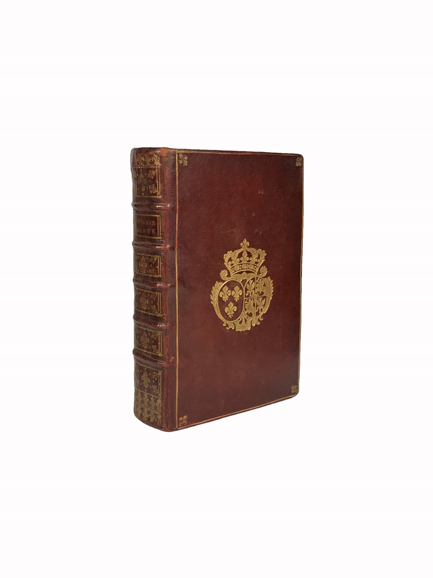 Armorial binding with the coat of arms of Marie Leszczynska. L'Office de la Semaine Sainte, en latin (1 of 2)