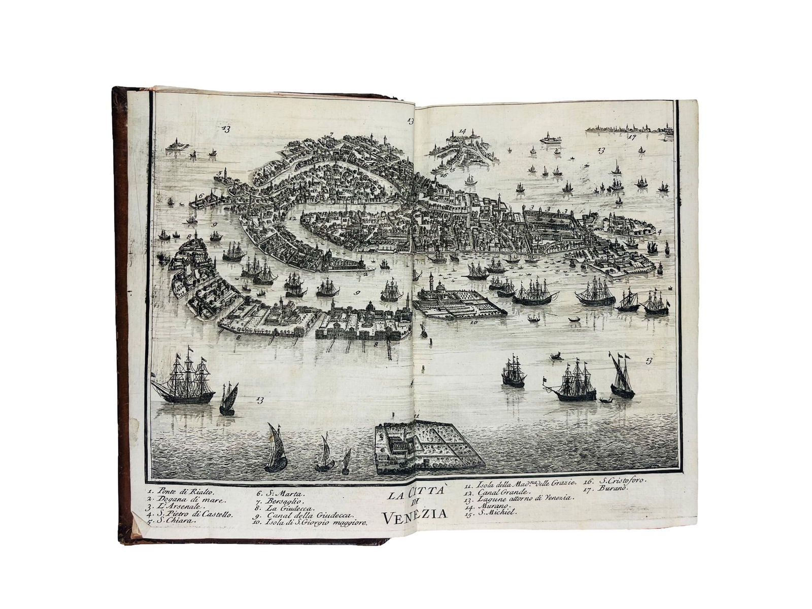 Venice. ALBRIZZI. Forestiere illuminato intorno le cose più rare, e curiose, antiche, e (1 of 1)