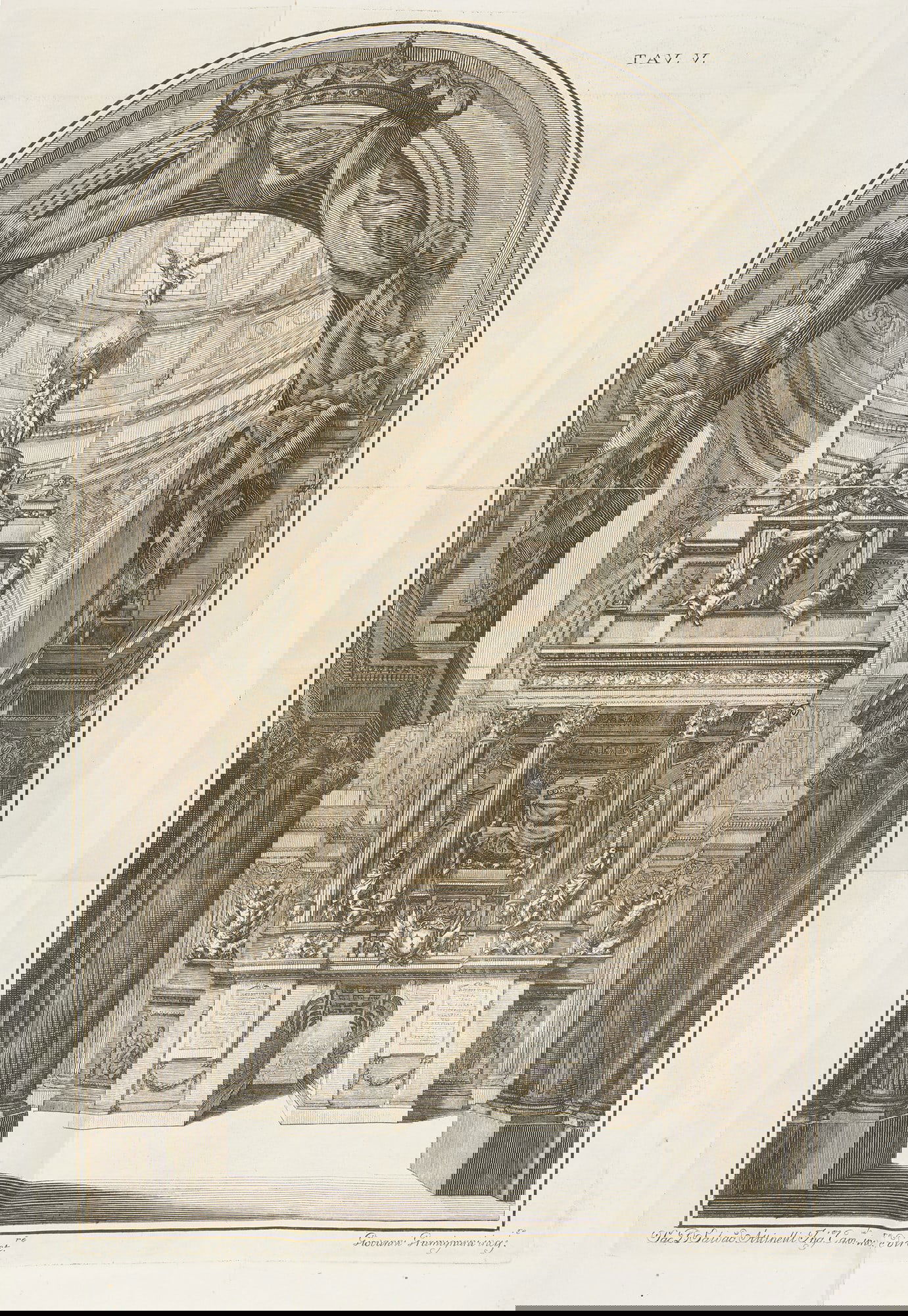 EVANGELISTA DI BLASI. Funerali per Carlo III Re delle Spagne e per l'infante di Napoli D. Gennaro (1 of 2)