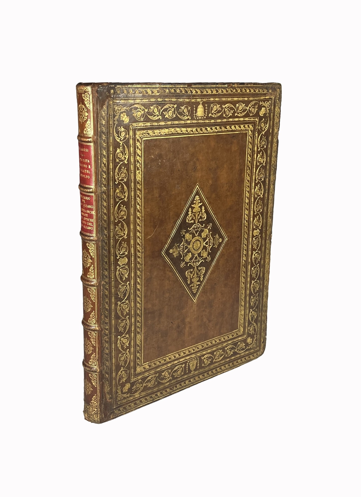 PIRANESI. Antichità d'Albano e di Castel Gandolfo; Descrizione e disegno dell'Emissario del (1 of 8)