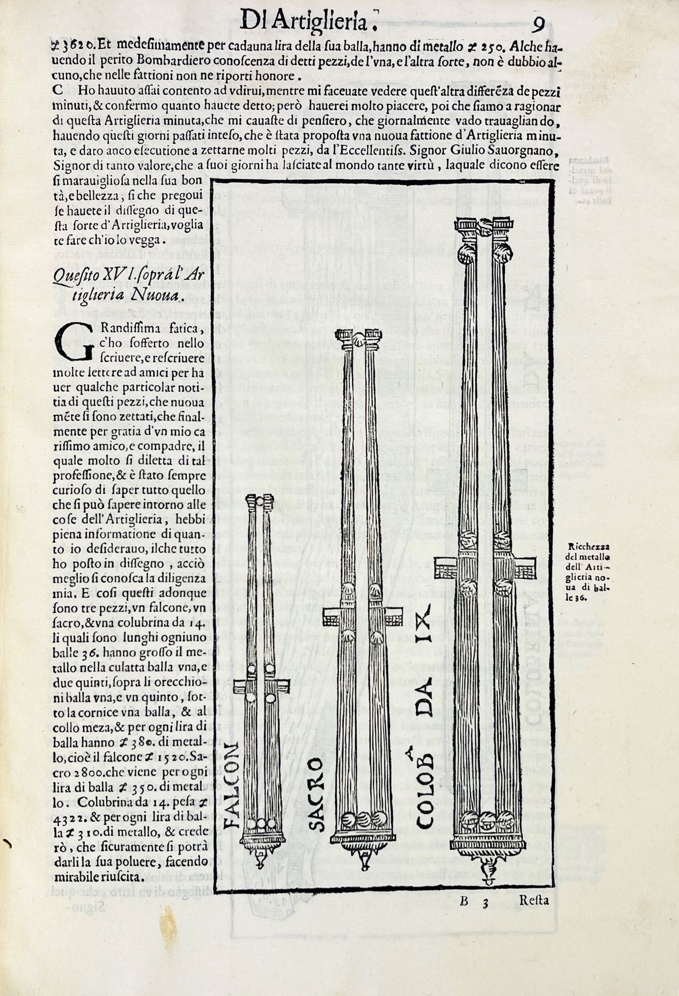 Artillery. CAPOBIANCO. Corona e Palma Militare di Artiglieria. (1 of 4)