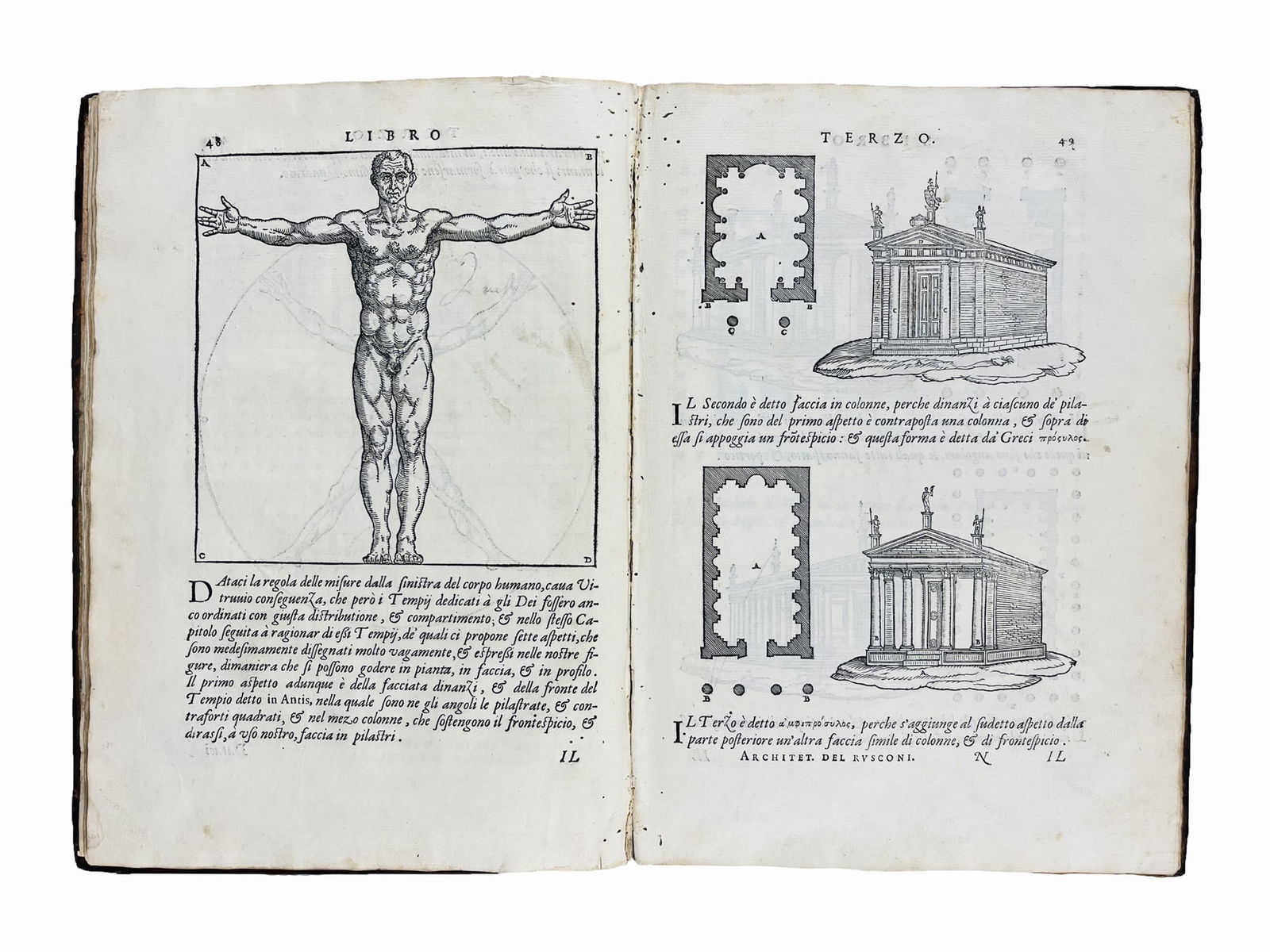 Architecture. RUSCONI. Della architettura. (1 of 2)