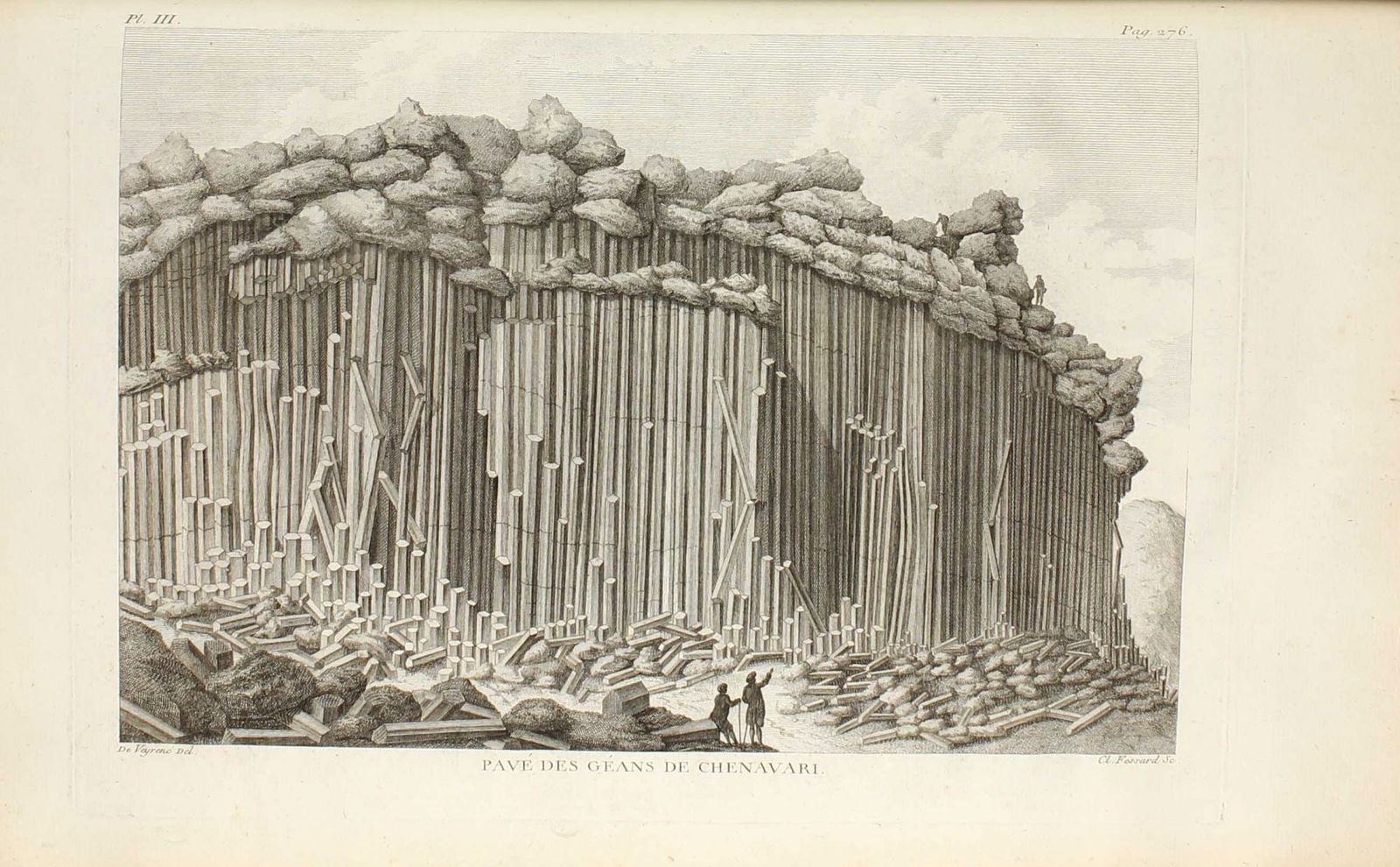 Mineralogy. FAUJAS DE SAINT-FOND. Recherches sur les volcans éteints du Vivarais et du Velay.: FAUJAS DE SAINT-FOND, Barthélemy. Recherches sur les volcans éteints du Vivarais et du Velay. Grenoble, J. Cuchet; Paris, Nyon; Née de Masquelier, 17782 Volumi in-folio; Legatura in mez