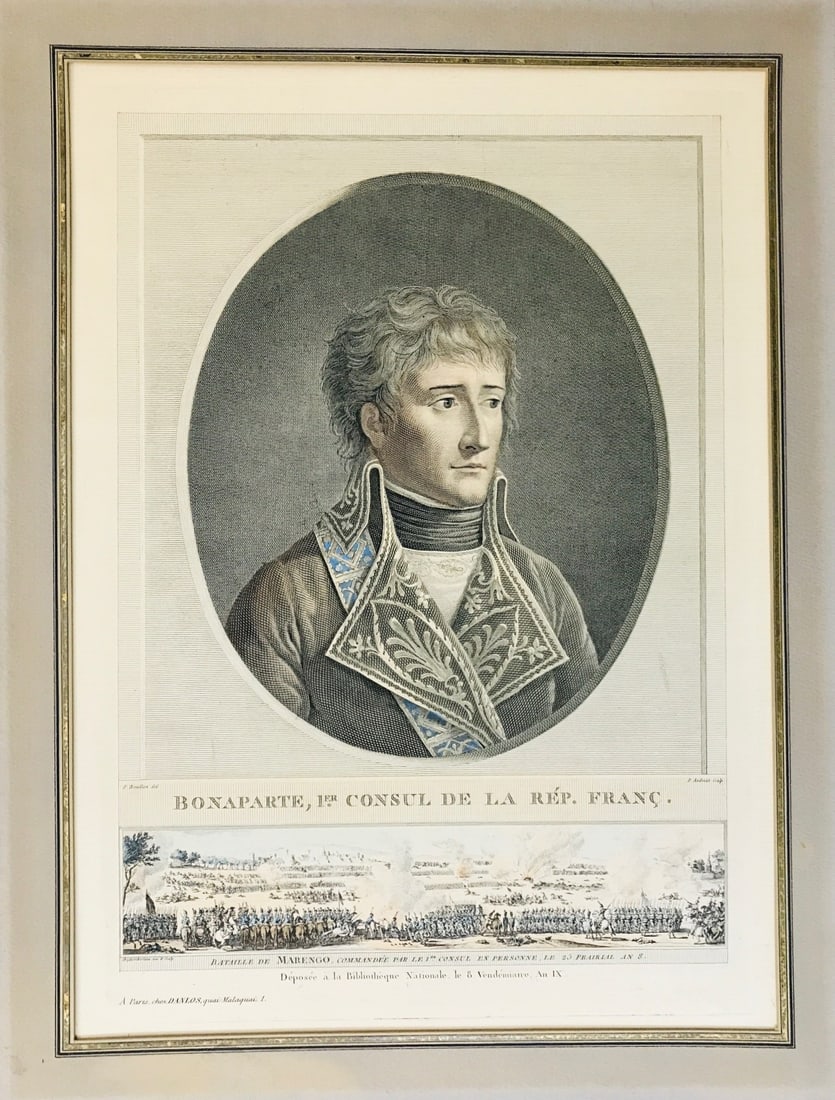 AA.VV. Bonaparte, 1er Consul de la République. Bataille de Marengo. (1 of 1)