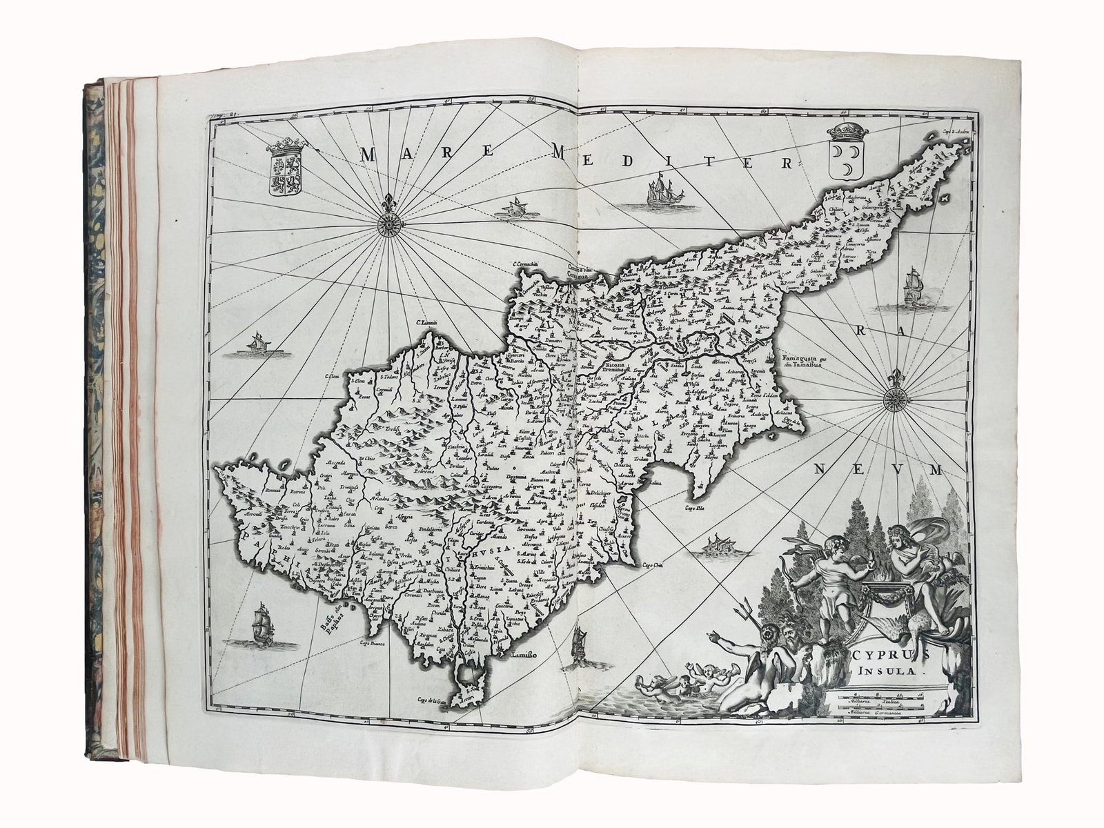 Greece. DAPPER. Description exacte des isles de l'Archipel et de quelques autres adjacentes, dont - 3