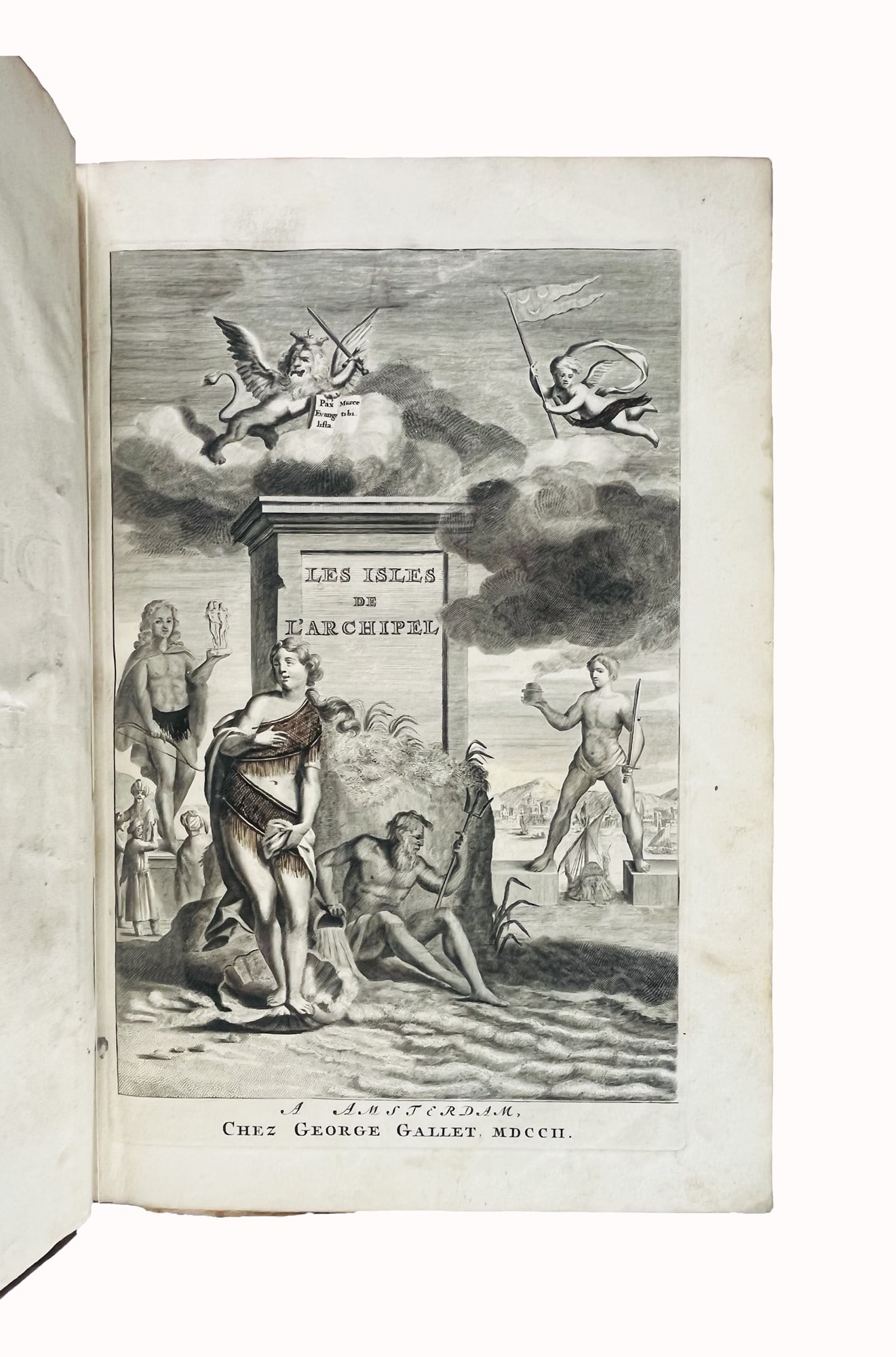 Greece. DAPPER. Description exacte des isles de l'Archipel et de quelques autres adjacentes, dont - 5