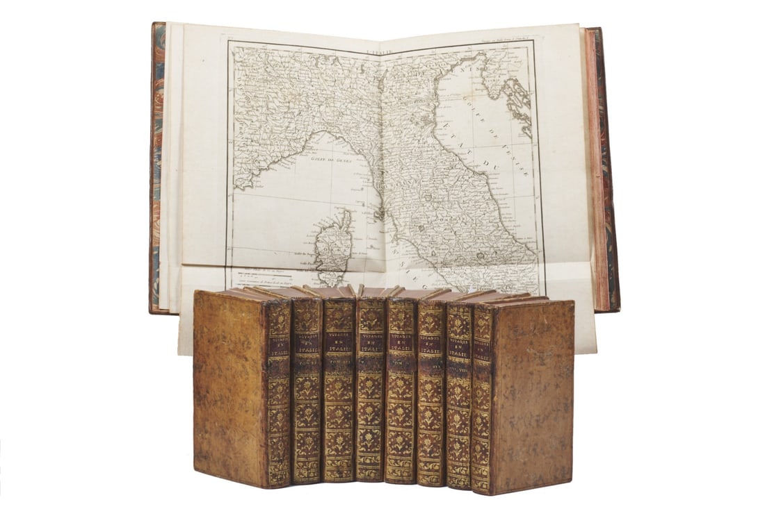 Travel in Italy. DE LA LANDE. Voyage d’un françois en Italie fait dans les années (1 of 1)