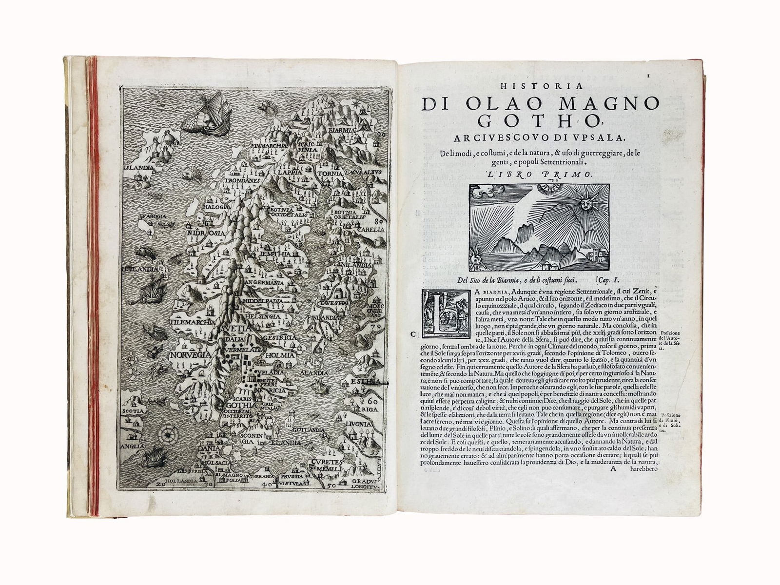 Scandinavia. MAGNUS. Historia delle genti et della natura delle cose settentrionali. (1 of 4)