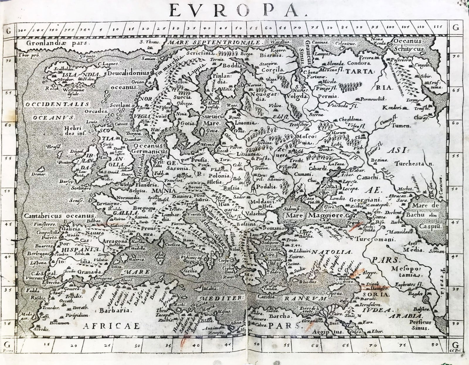 Geography. BOTERO. Le relationi universali. - 4