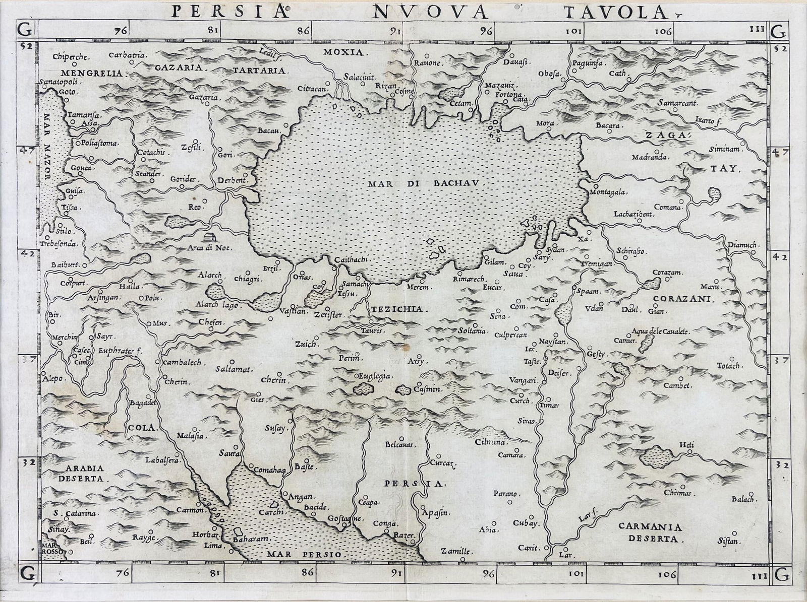 Persia. RUSCELLI. Persia nuova tavola. (1 of 1)