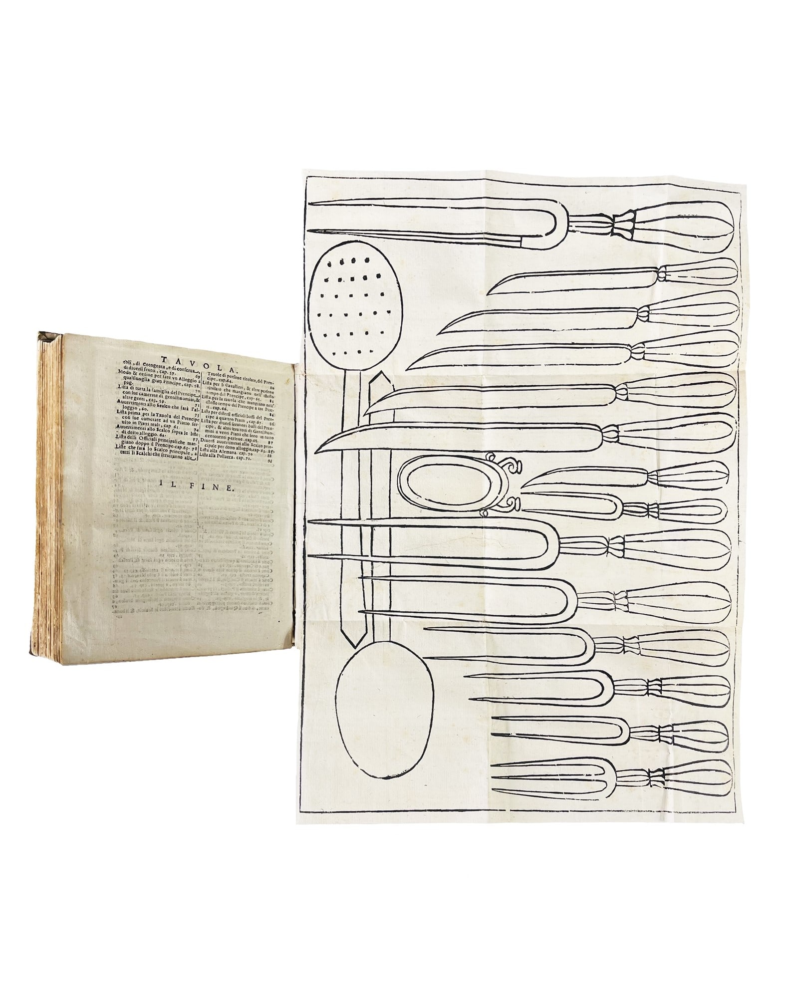 Gastronomy. FRUGOLI. Pratica, e scalcaria... intitolata pianta di delicati frutti da servirsi à (1 of 1)