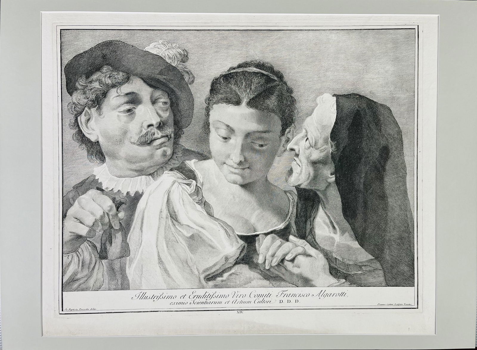 PIAZZETTA - CATTINI. Joannis Baptistae Piazzetta Icones ad vivum expressae et in quindecim tabellis (1 of 7)