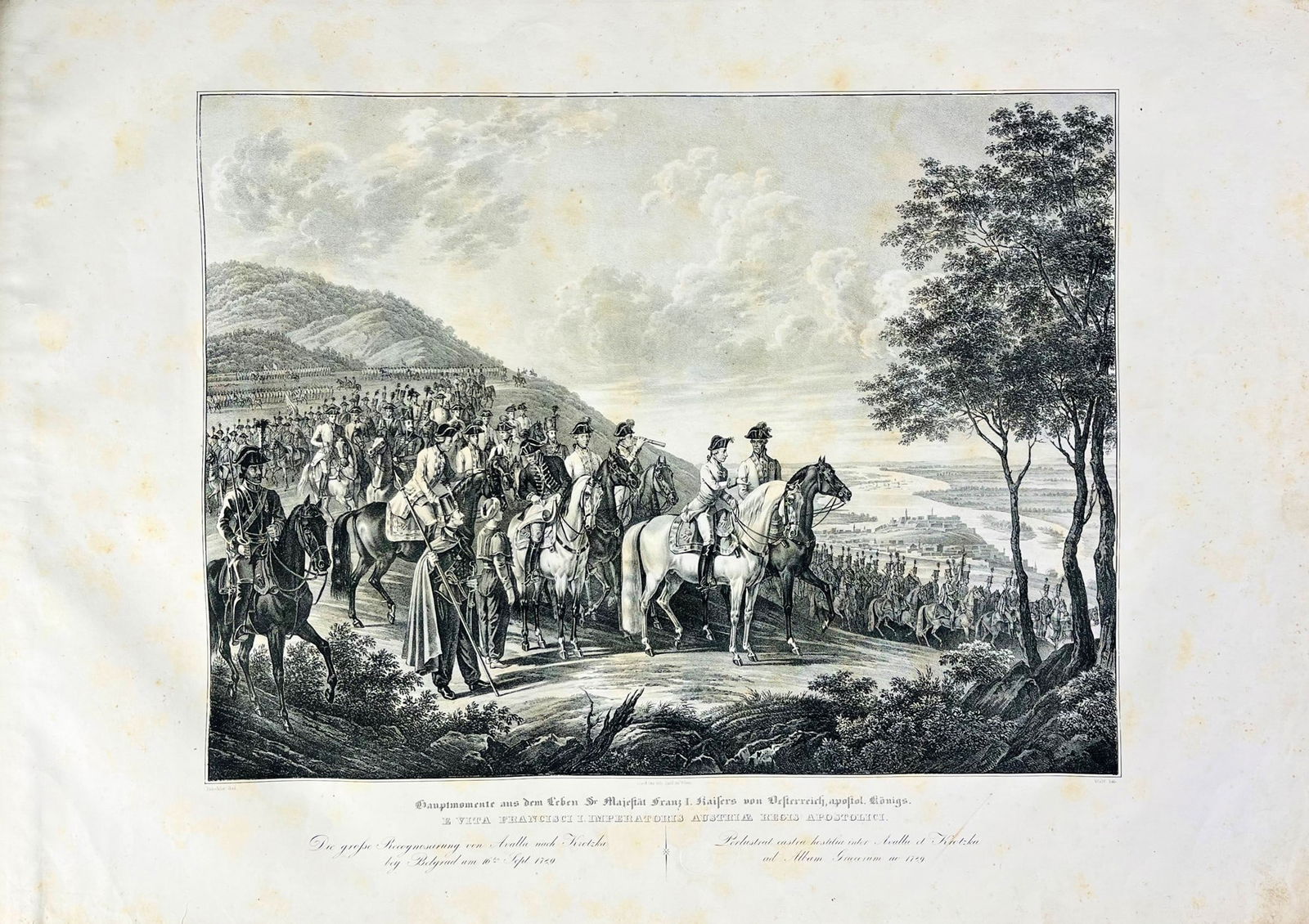 JORDÁNSZKY - SEIDEMANN - WOLF. Descriptio biographicarum viginti imaginum, delecta ex Francisci (1 of 1)