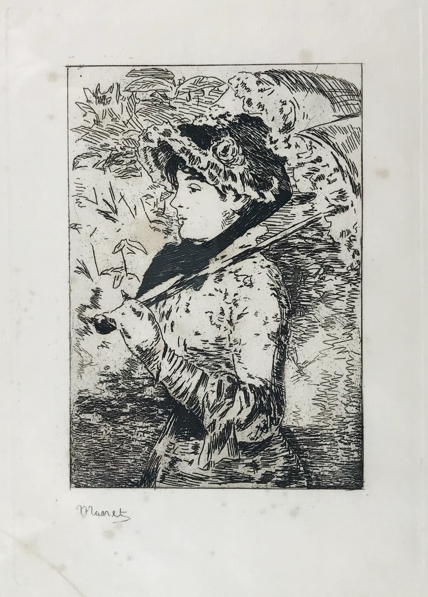 MANET. Jeanne 'Spring'. (1 of 1)