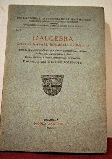 BOMBELLI Rafael - L'Algebra (1 of 5)