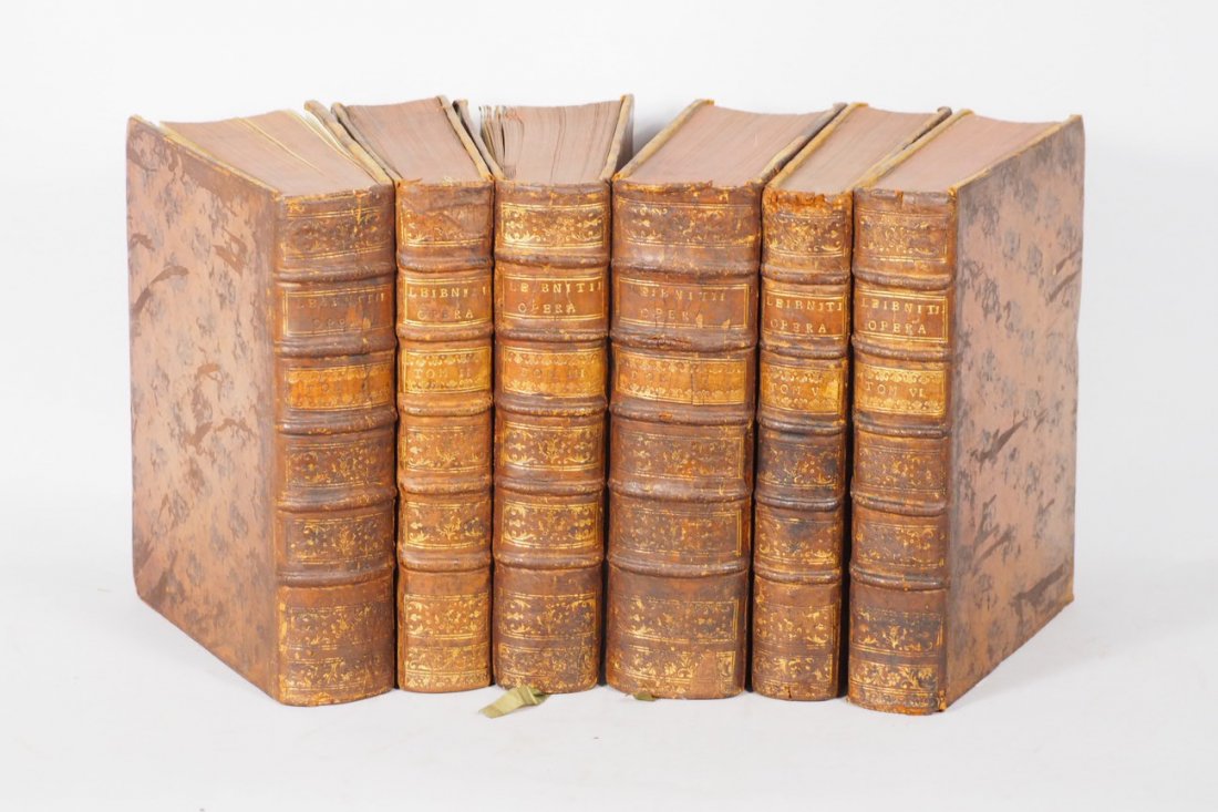 LEIBNIZ Gottfried Wilhelm. Opera Omnia (1 of 2)