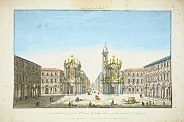 [Turin] Optic View of San Carlo's Square (1 of 1)