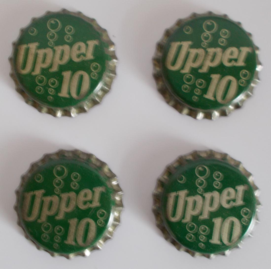 Lot of 4 Cork Lined Upper 10 Soda Bottle Cap – Unused (1 of 2)