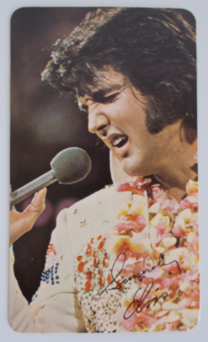 1974 Elvis RCA Pocket Calendar. Scarcer year. (1 of 2)