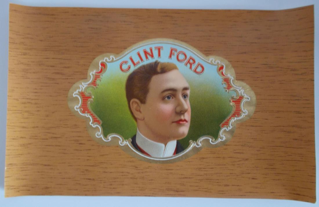 Clint Ford Inner Cigar Box Label. c.1900 or earlier (1 of 1)