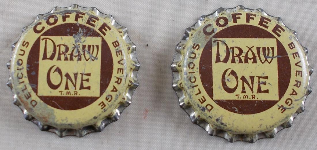 2 Rare Draw One Lord Calvert Coffee Soda Bottle Cap, (1 of 2)