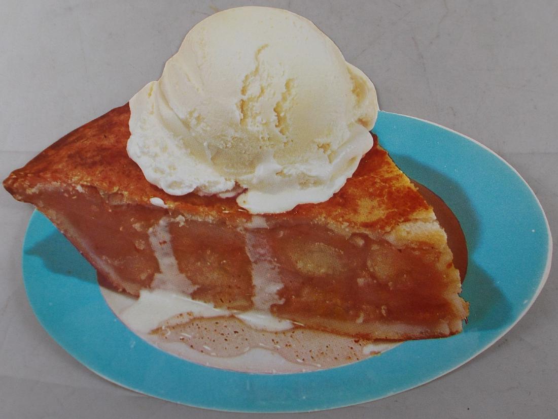 1950's Apple Pie & Ice Cream Diner Sign. Found in (1 of 1)