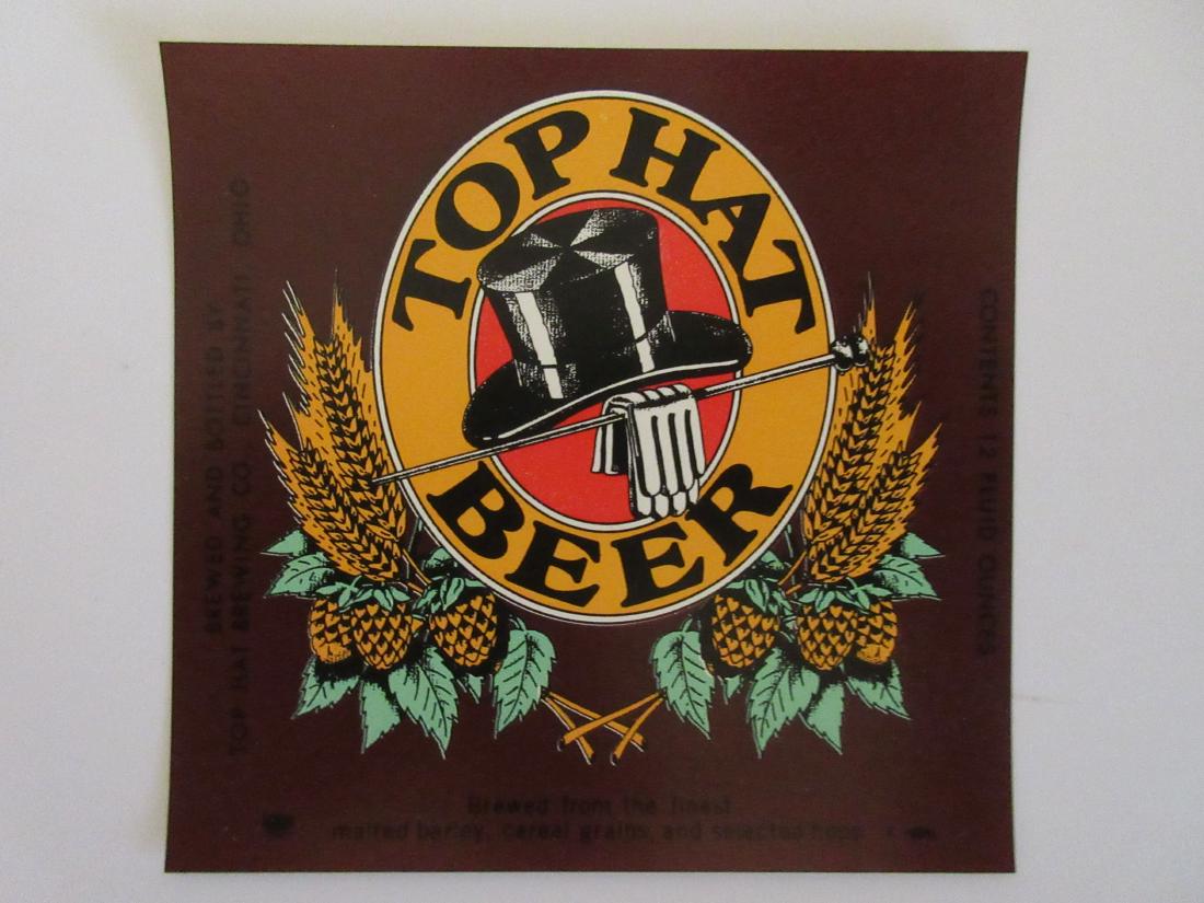 Top Hat Beer Label. c.1960's (1 of 1)