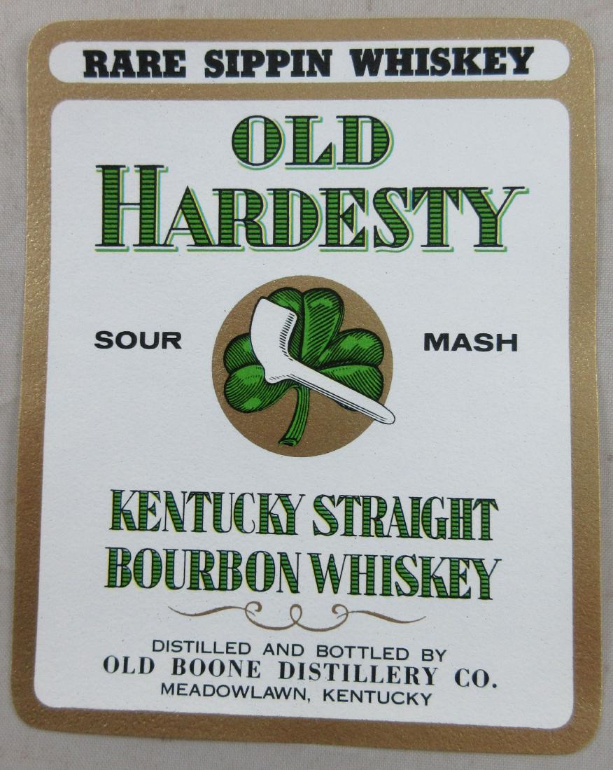Old Hardesty Sour Mash Kentucky Straight Bourbon Whisky (1 of 1)