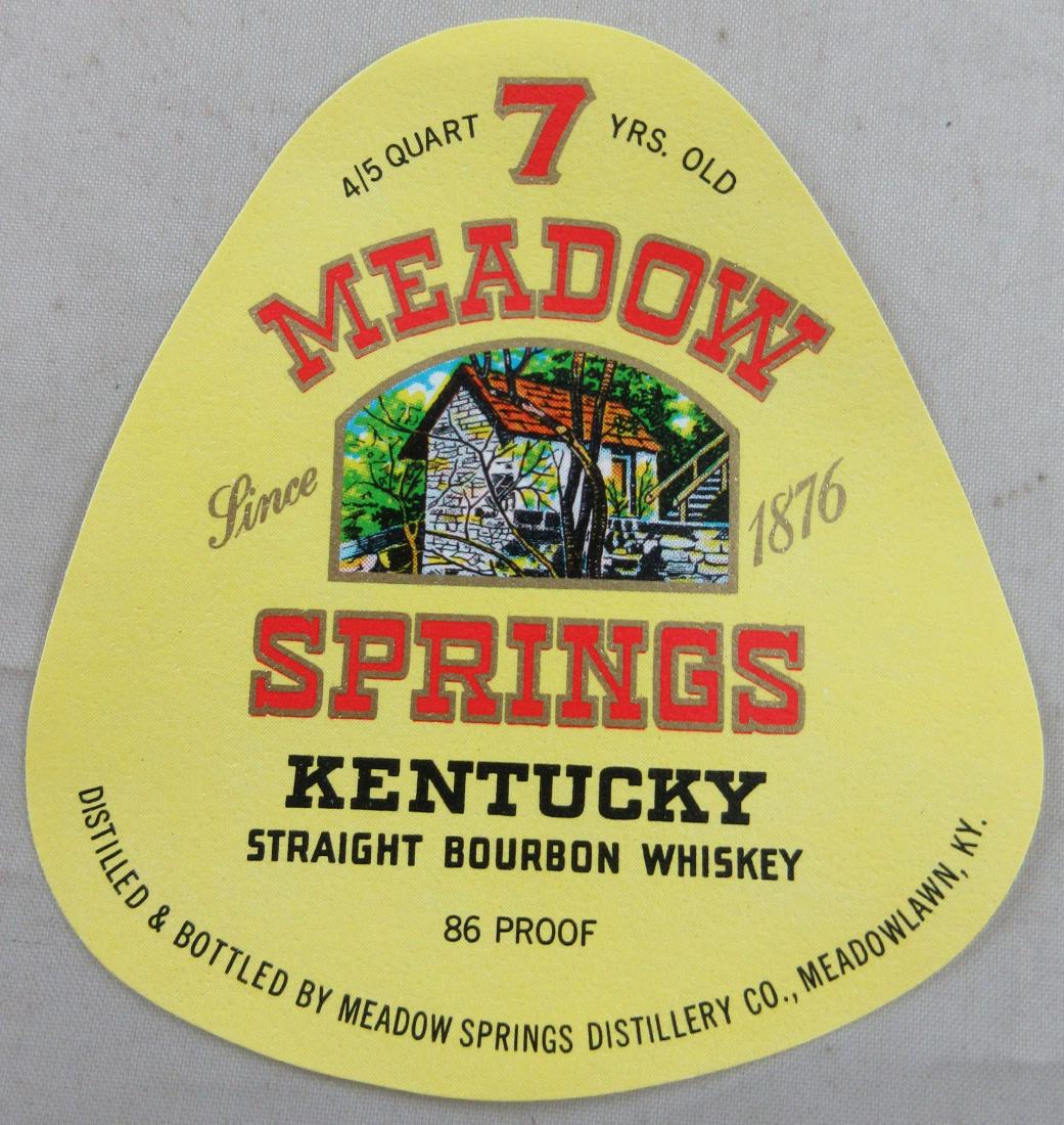 7 Meadow Springs Kentucky Straight Bourbon Whiskey (1 of 1)