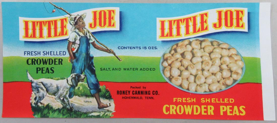 Little Joe Fresh Shelled Crowder Pea Label - Boy with (1 of 1)