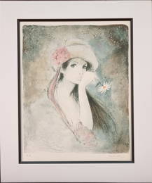 Title: Bernard Charoy Limited Edition Artists ProofDescription: 8841 - Bernard Charoy. Woman with