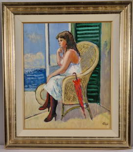 John Ash (1926-1999) Original Painting: Title: John Ash (1926-1999) Original Painting &nbsp; Description: 7937 - Original Oil on Canvas by the late artist John Ash (1926-1999). A very fine example of this English artist's wo