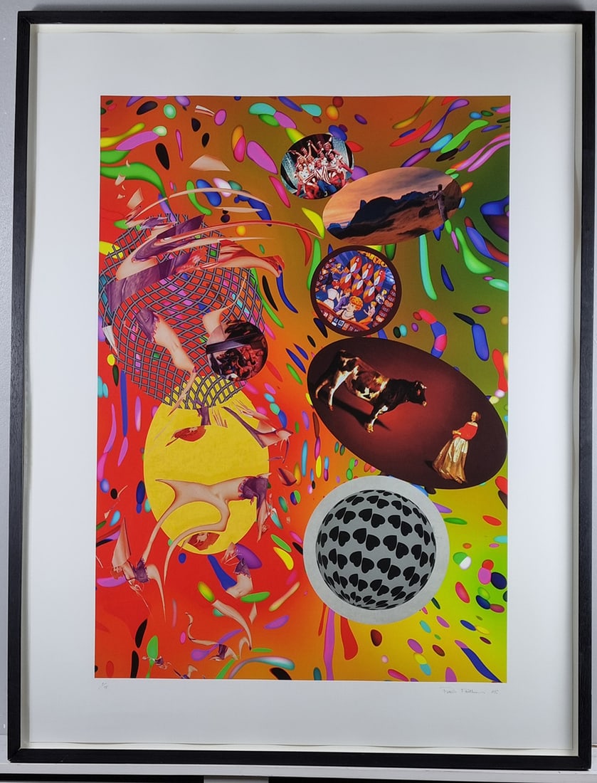 Peter Phillips No.1 of Only 15 Screenprint In Colours Published. Signed: Title: Peter Phillips No.1 of only 15 Screenprint in Colours Published. Signed Description: 2297 - Signed screenprint in colours by the English artist Peter Phillips. This is number 1