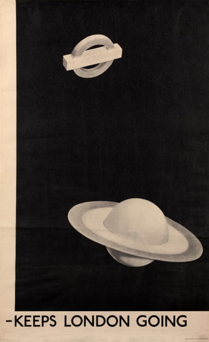 Man Ray (b 1890 1976) ‘Keeps London Going’ Rayograph, Transport For London, Lithograph, : Title: Man Ray (b 1890 1976) ‘Keeps London Going’ Rayograph, Transport For London, Lithograph, 1999 Description: Man Ray (b 1890 1976) ‘Keeps London Going’ Ra