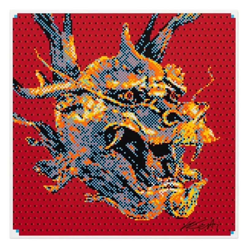 Ai Weiwei (b1957) ’Everyone Is A Dragon’ 10 ColourScreen Print, Signed, Numbered, Editio: Title: Ai Weiwei (b1957) ’Everyone Is A Dragon’ 10 ColourScreen Print, Signed, Numbered, Editioned, COA, 24 Description: AI WEIWEI (b1957) ’Everyone Is A DragonR