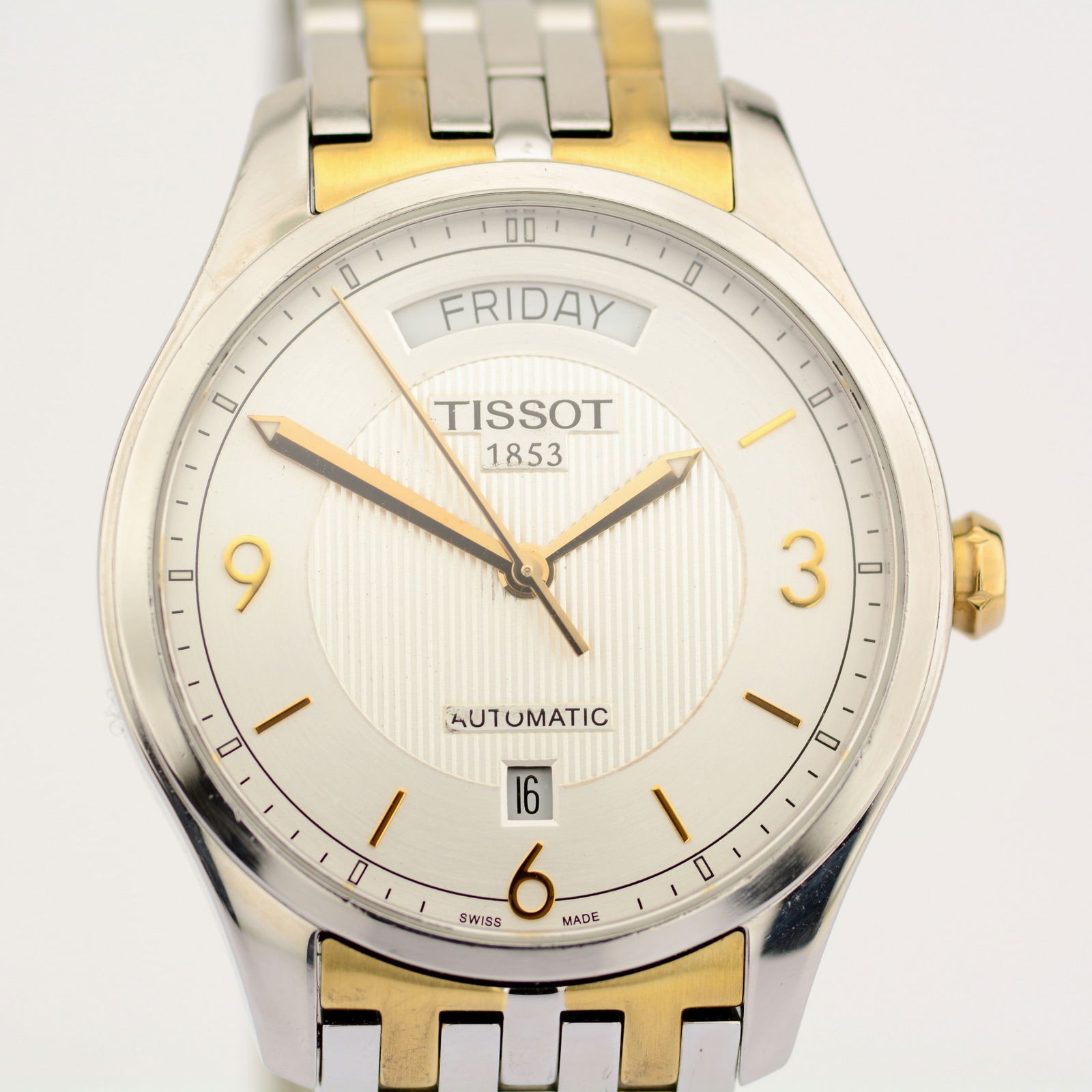 Tissot / T-One - Date - Automatic - Gentleman's Steel Wristwatch (1 of 8)