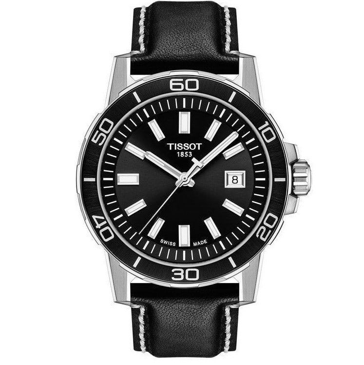 Tissot / Supersport GentT1256101604100 - Gentleman's Steel Wristwatch (1 of 11)