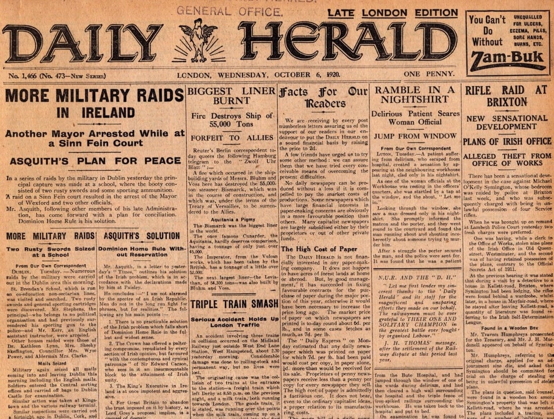 Irish War of Independence Reports IRA, Black & Tans Military Raids 1920.: Title: Irish War of Independence Reports IRA, Black & Tans Military Raids 1920. Description: Irish War of Independence Reports IRA, Black & Tans Military Raids 1920. <