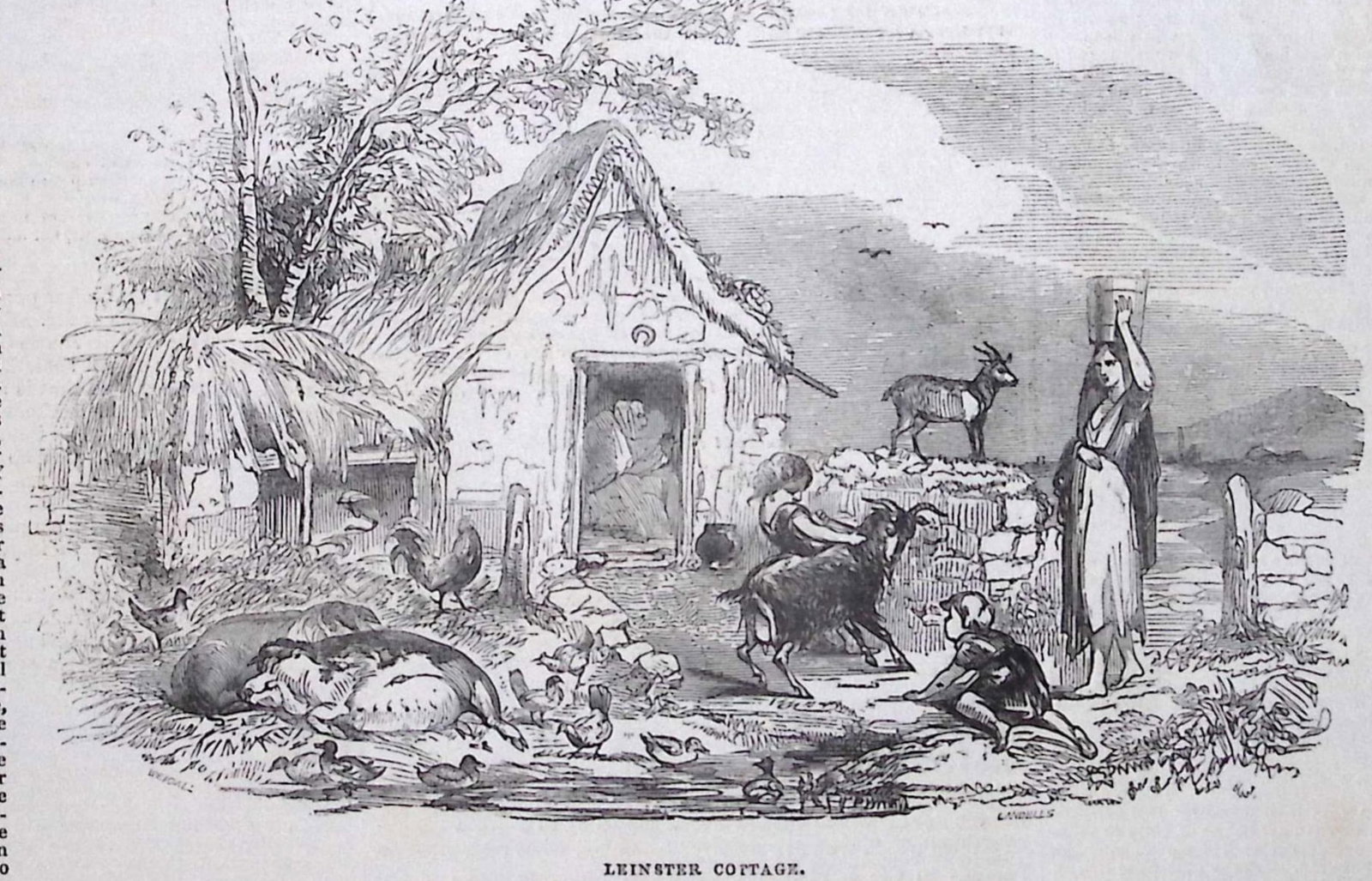 The Lives Of Irish People During Irish Famine Period from The Illustrated London News 1843.: Title: The Lives Of Irish People During Irish Famine Period from The Illustrated London News 1843. Description: The Lives Of Irish People During Irish Famine Period from The Illustra