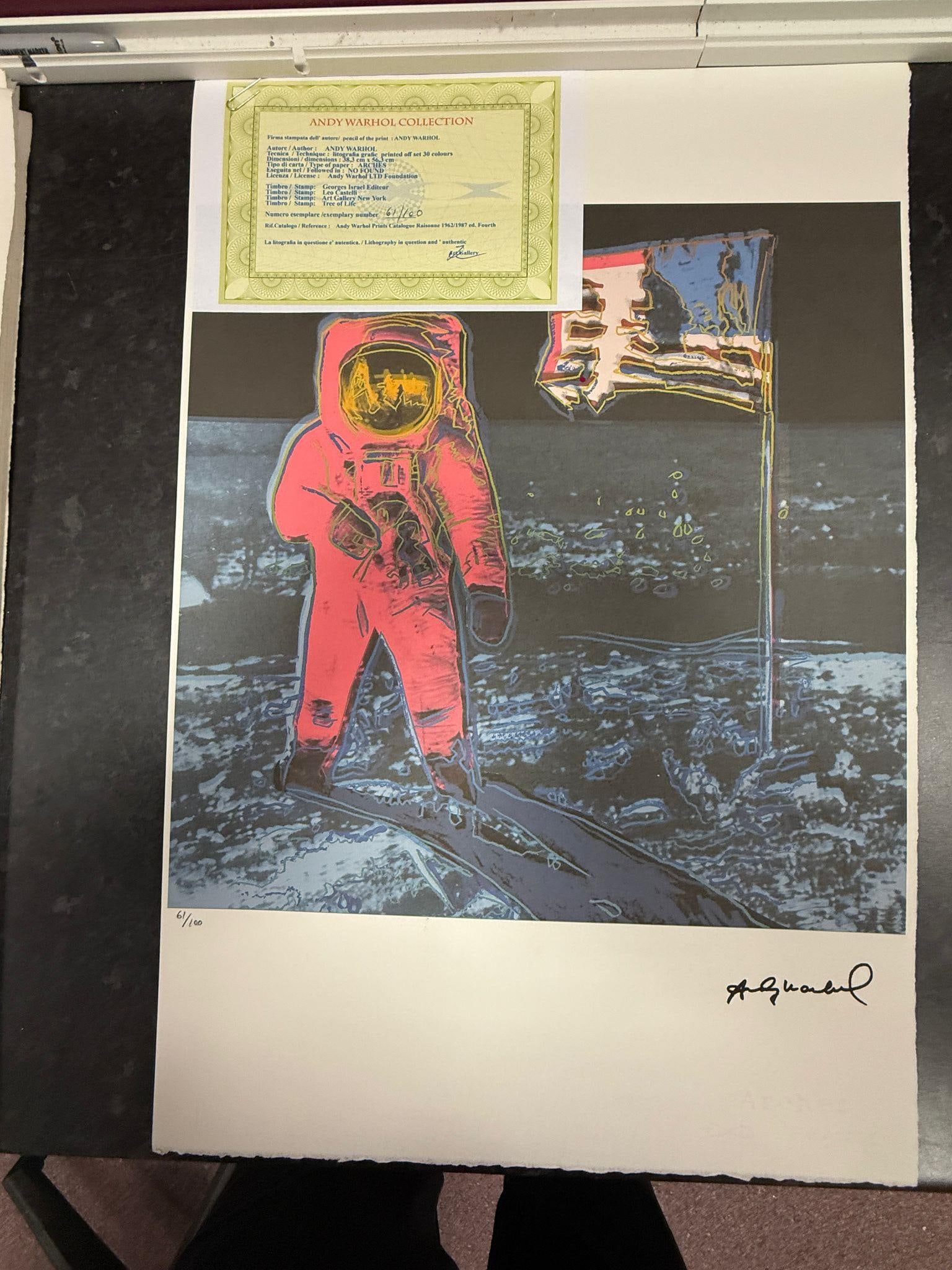 Andy Warhol, Original, Lithograph, Limited Edition, Plate Signed, Framed (1 of 4)