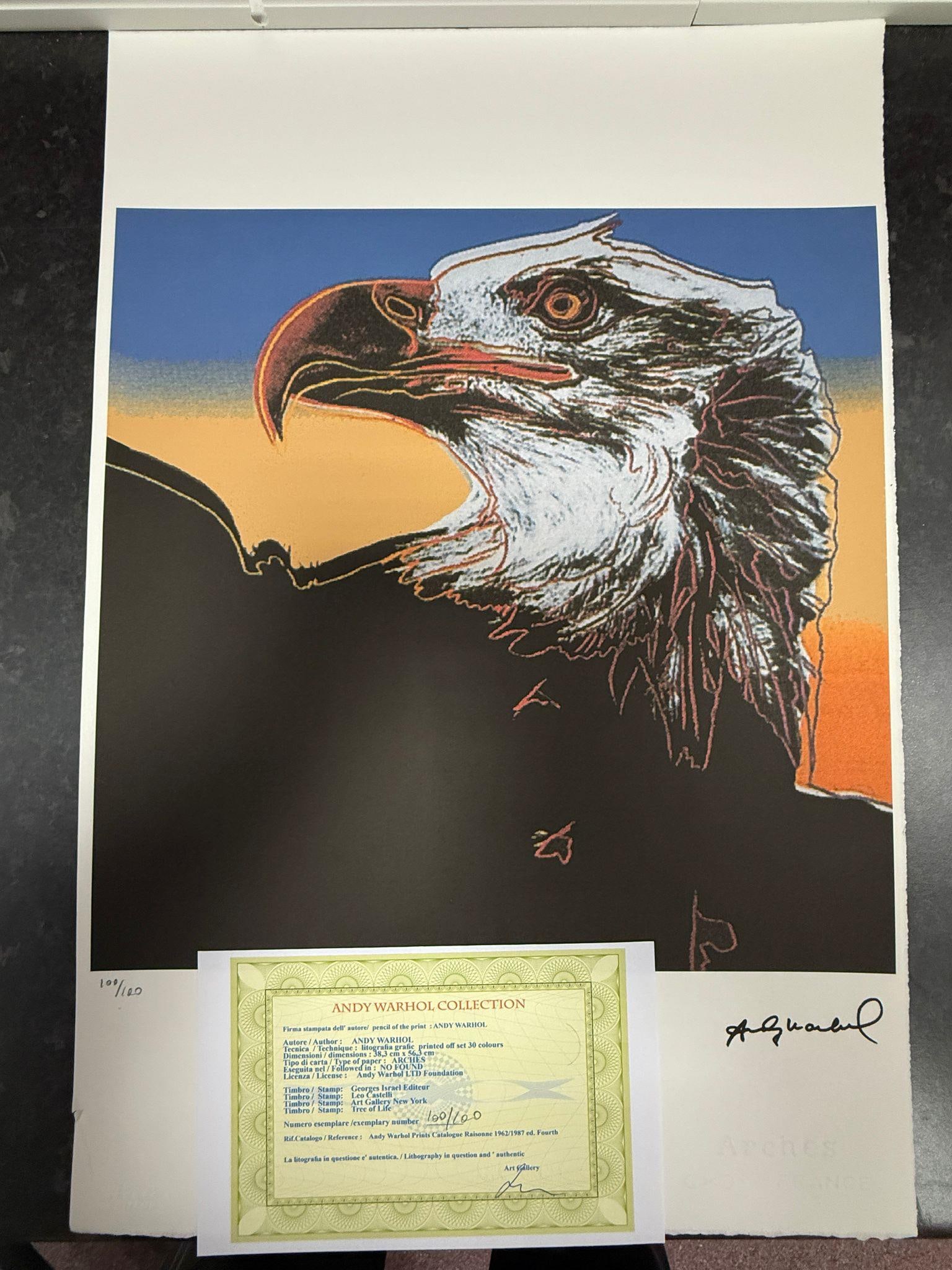 Andy Warhol, Original, Lithograph, Limited Edition, Plate Signed, Framed (1 of 2)